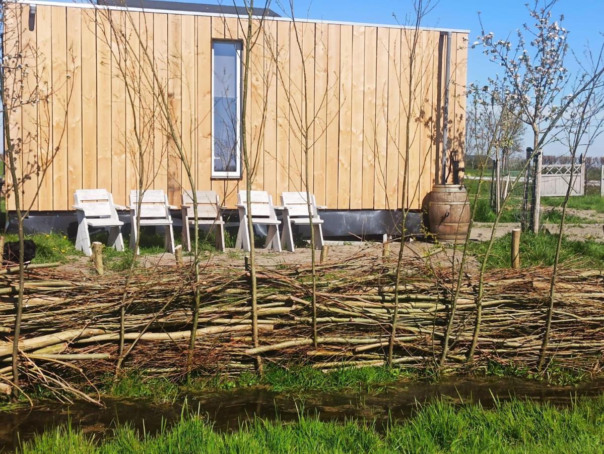 Tiny House Het Polderhuisje Streefkerk Exterior photo